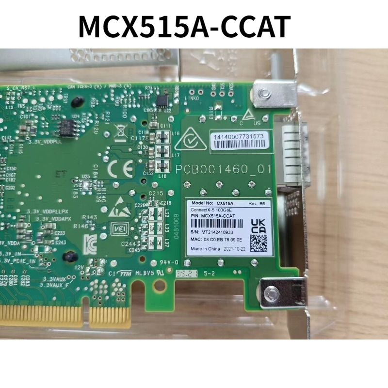 MCX515A-CCAT Mellanox ConnectX - огляд і ціна 100Gbe Qsfp28 Network Card